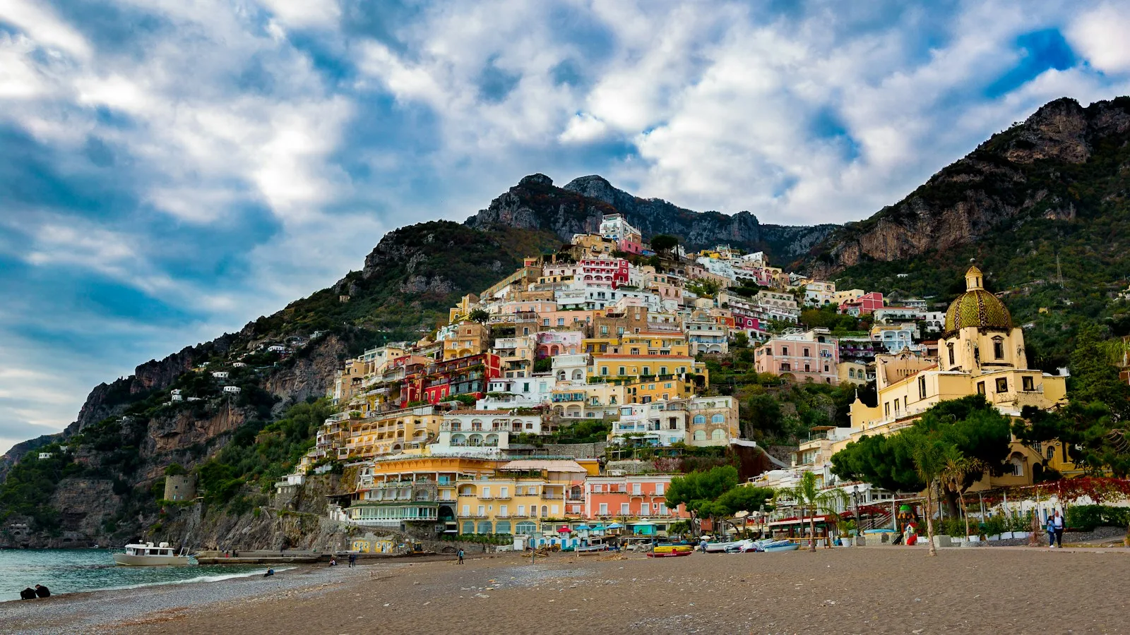 Fin de journée à Positano